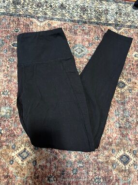 Jockey Black High-Waist Leggings